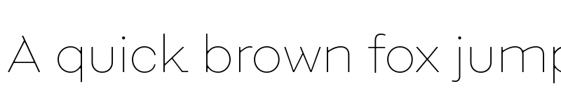 Preview of FONTSPRING DEMO - Fibra One Alt Thin Regular font