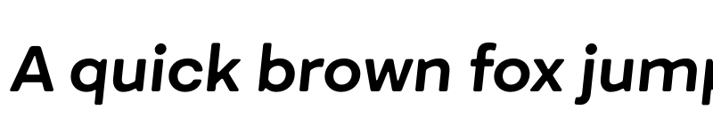 Preview of FONTSPRING DEMO - Fibra One Bold It Regular font