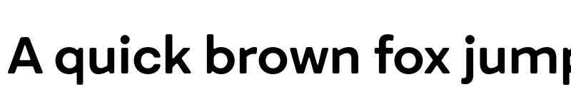 Preview of FONTSPRING DEMO - Fibra One Bold Regular font