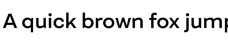 Preview of FONTSPRING DEMO - Fibra SemiBold Regular font