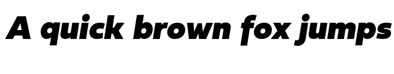 Preview of FONTSPRING DEMO - Fieldwork 08 Hum Fat Italic font
