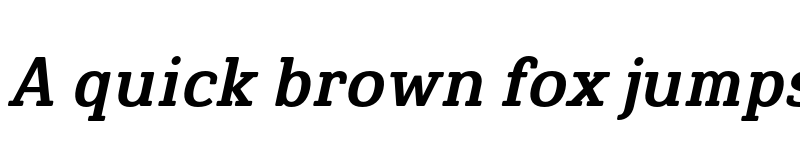Preview of FONTSPRING DEMO - Finador Slab Bold Oblique Regular font
