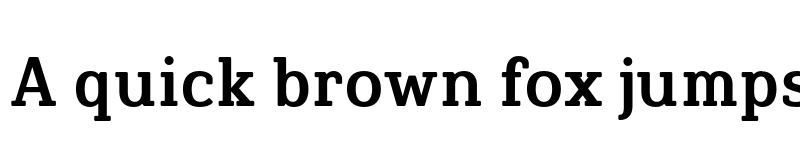 Preview of FONTSPRING DEMO - Finador Slab Bold Regular font