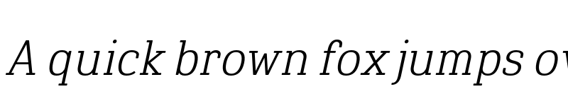 Preview of FONTSPRING DEMO - Finador Slab Light Oblique Regular font
