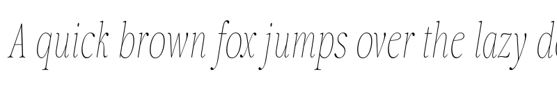 Preview of FONTSPRING DEMO - Fionas Light Ita Italic font