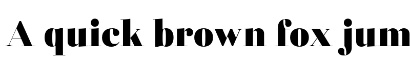 Preview of FONTSPRING DEMO - Fiorina Grande Black Regular font