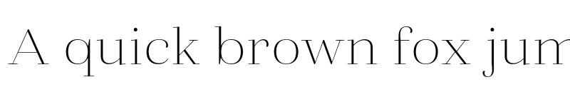 Preview of FONTSPRING DEMO - Fiorina Grande Thin Regular font