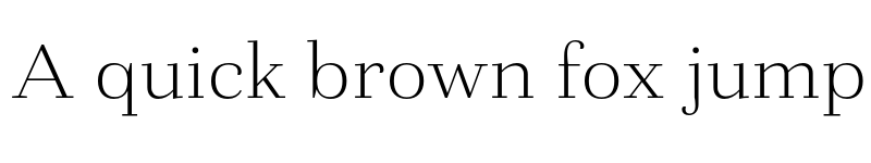 Preview of FONTSPRING DEMO - Fiorina Text ExtLt Regular font