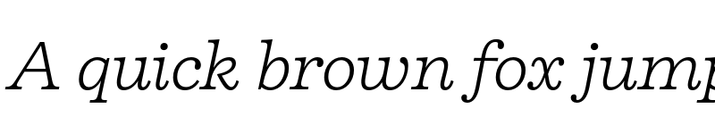 Preview of FONTSPRING DEMO - Firelli Light Italic font