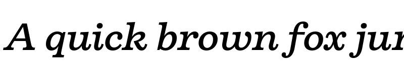 Preview of FONTSPRING DEMO - Firelli SemiBold Italic font