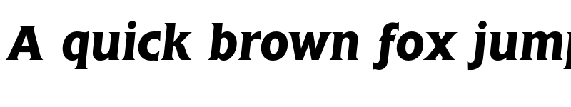 Preview of FONTSPRING DEMO - Flanders Bold Italic font