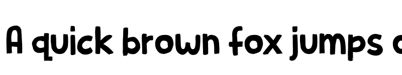 Preview of FONTSPRING DEMO - Flapstick Solid Regular font