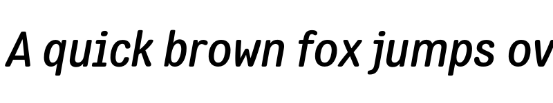 Preview of FONTSPRING DEMO - Flavoure Medium Italic font