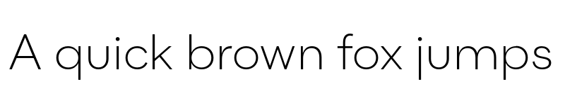 Preview of FONTSPRING DEMO - Flink Light Regular font