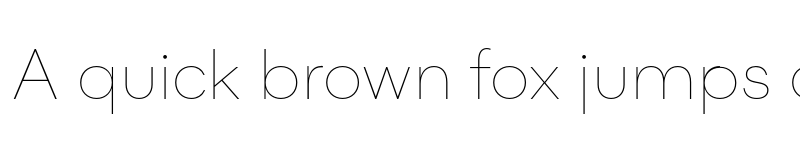 Preview of FONTSPRING DEMO - Flink Thin Regular font