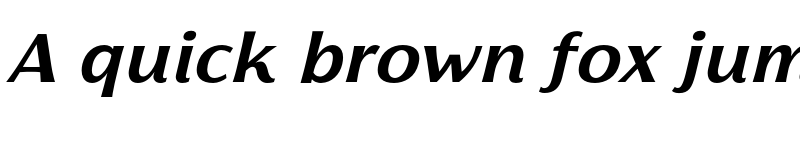 Preview of FONTSPRING DEMO - Florentia Bold Italic font