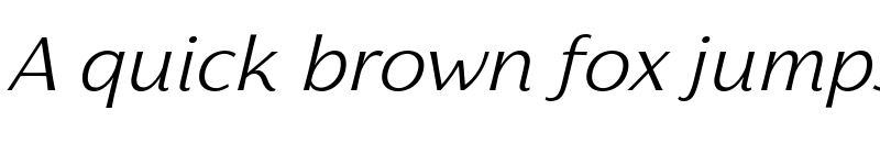 Preview of FONTSPRING DEMO - Florentia Light Italic font