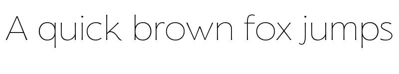 Preview of FONTSPRING DEMO - Florentia Thin Regular font