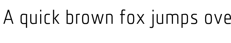 Preview of FONTSPRING DEMO - Florin Sans Light font