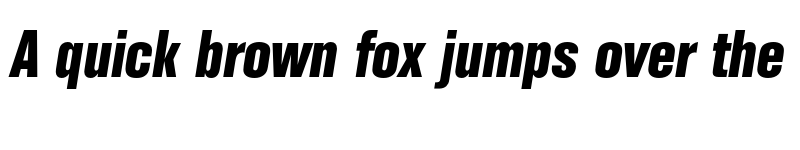 Preview of FONTSPRING DEMO - FolioConBol Italic font