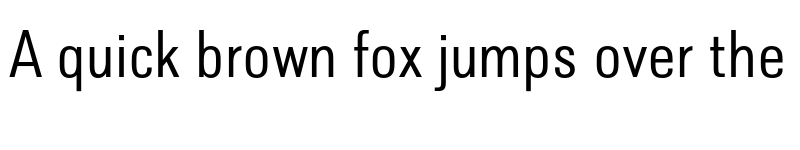 Preview of FONTSPRING DEMO - FolioConLig Regular font