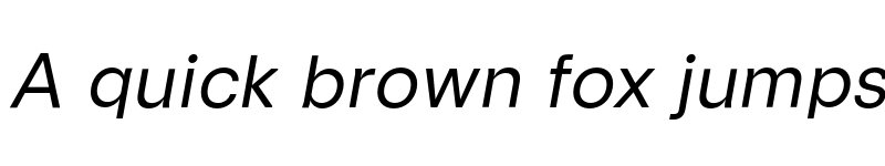 Preview of FONTSPRING DEMO - Formative Italic font
