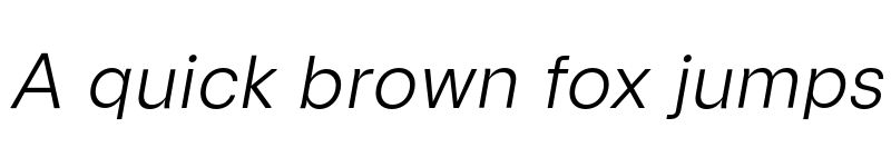 Preview of FONTSPRING DEMO - Formative Light Italic Regular font