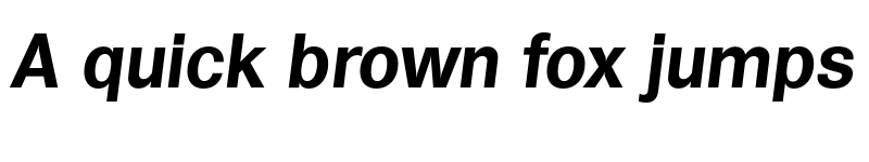 Preview of FONTSPRING DEMO - Formula Serial Bold Italic font