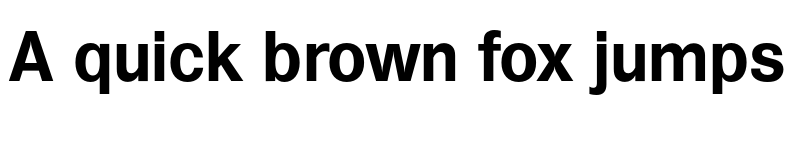 Preview of FONTSPRING DEMO - Formula Serial Bold font