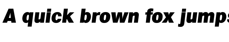 Preview of FONTSPRING DEMO - Formula Serial Heavy Italic font