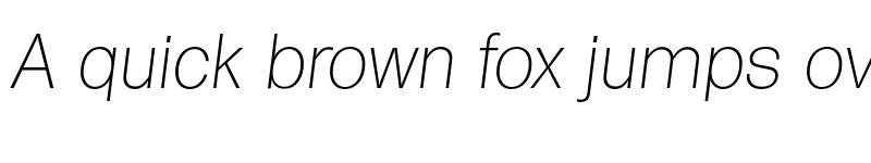 Preview of FONTSPRING DEMO - Formula Serial Xlight Italic font