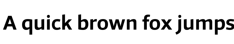 Preview of FONTSPRING DEMO - Foro Sans Bold font