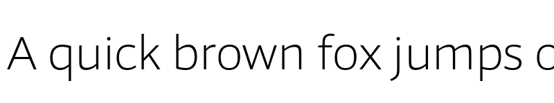 Preview of FONTSPRING DEMO - Foro Sans ExtraLight Regular font