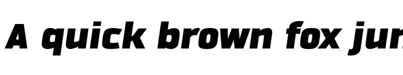 Preview of FONTSPRING DEMO - Fortuita Black Italic font