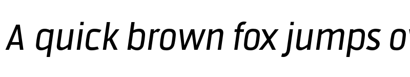 Preview of FONTSPRING DEMO - Fortuita Italic font