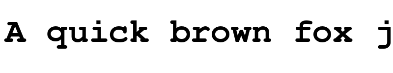 Preview of FONTSPRING DEMO - Foundation Mono Bold font