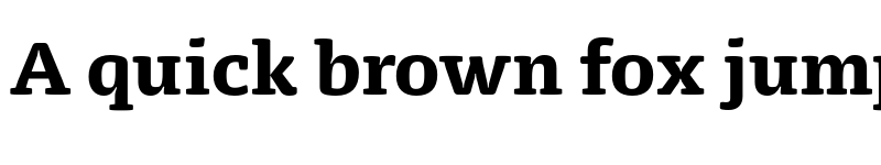 Preview of FONTSPRING DEMO - FP Dancer Serif Black Regular font