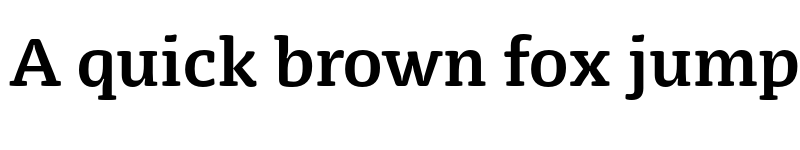 Preview of FONTSPRING DEMO - FP Dancer Serif Bold Regular font