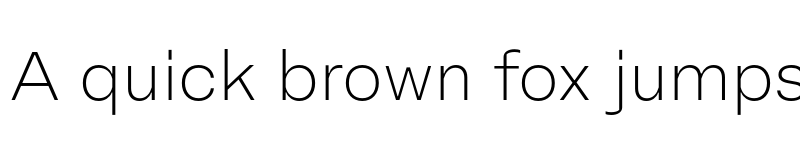 Preview of FONTSPRING DEMO - Fracktif ExtraLight Regular font