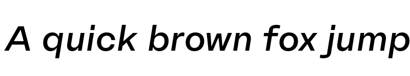 Preview of FONTSPRING DEMO - Fracktif Medium Italic font