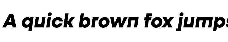 Preview of FONTSPRING DEMO - Fractul Alt ExtraBold Italic font