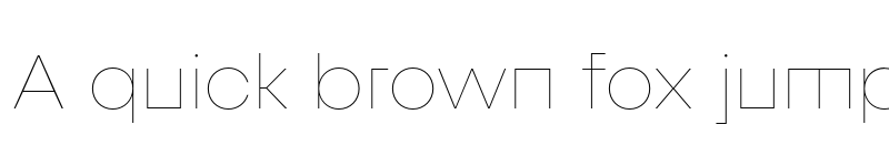 Preview of FONTSPRING DEMO - Fractul Alt Hairline Regular font