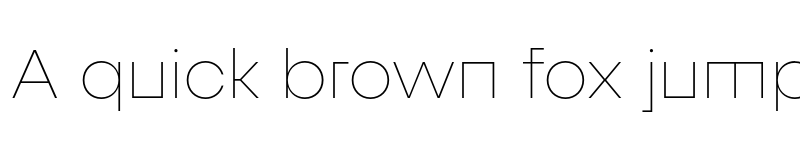 Preview of FONTSPRING DEMO - Fractul Alt Thin Regular font