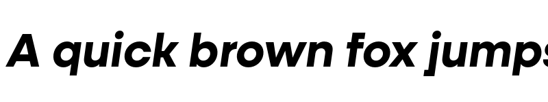 Preview of FONTSPRING DEMO - Fractul Bold Italic font