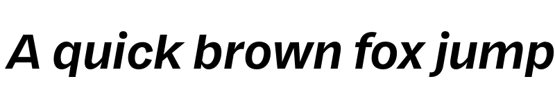 Preview of FONTSPRING DEMO - Franca Book Bold Italic font