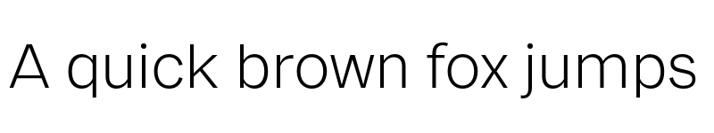 Preview of FONTSPRING DEMO - Franca Light Regular font