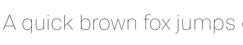 Preview of FONTSPRING DEMO - Franca Thin Regular font