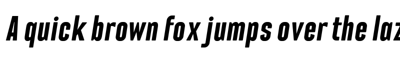 Preview of FONTSPRING DEMO - Franchise Pro Rounded Bold Italic font