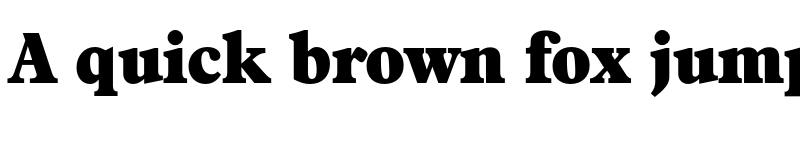 Preview of FONTSPRING DEMO - Francisco Serial Heavy Regular font