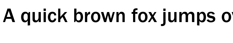 Preview of FONTSPRING DEMO - FranklinGothicURWMed Regular font